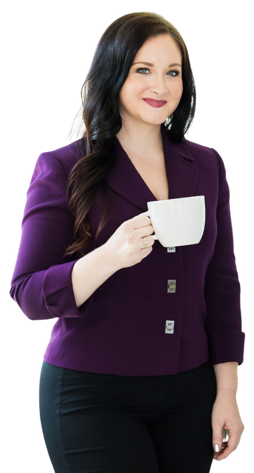 JG with coffee